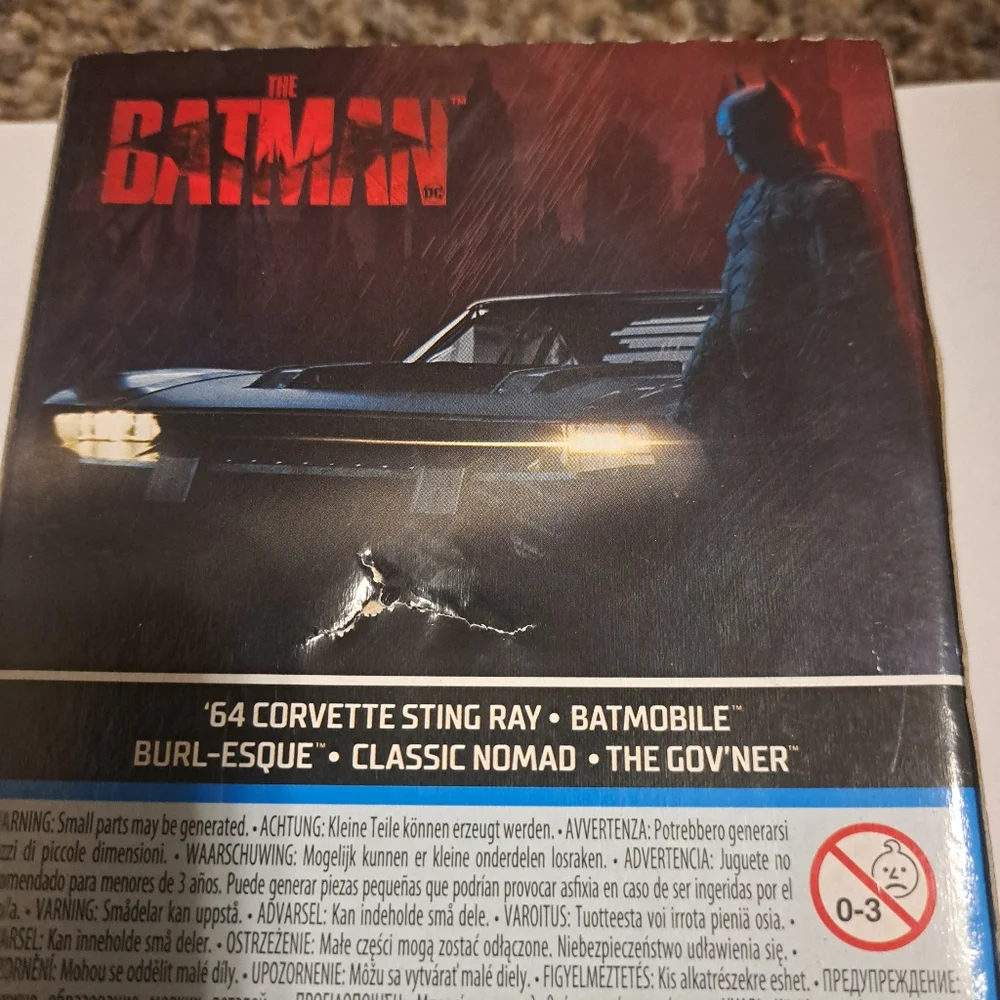 5 Batman Hot Wheels Cars - Picture 8 of 10